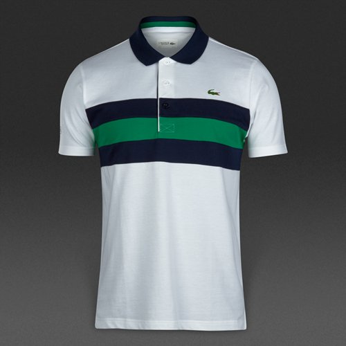 Lacoste YH5516 Polo White / Navy / Field Green for Men
